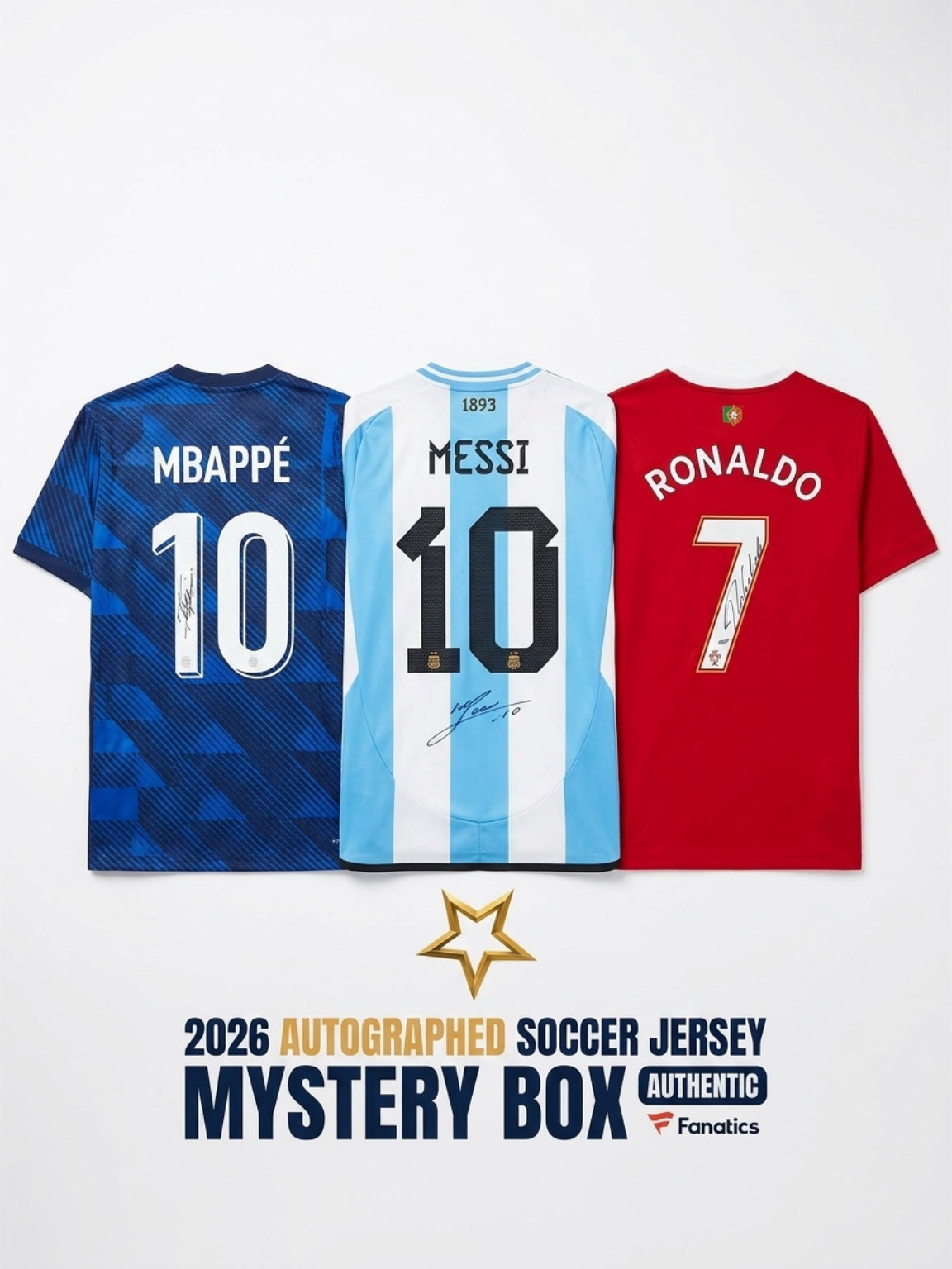 Arilès_Ronaldinho × 2026 Autographed Soccer Jersey Mystery Box