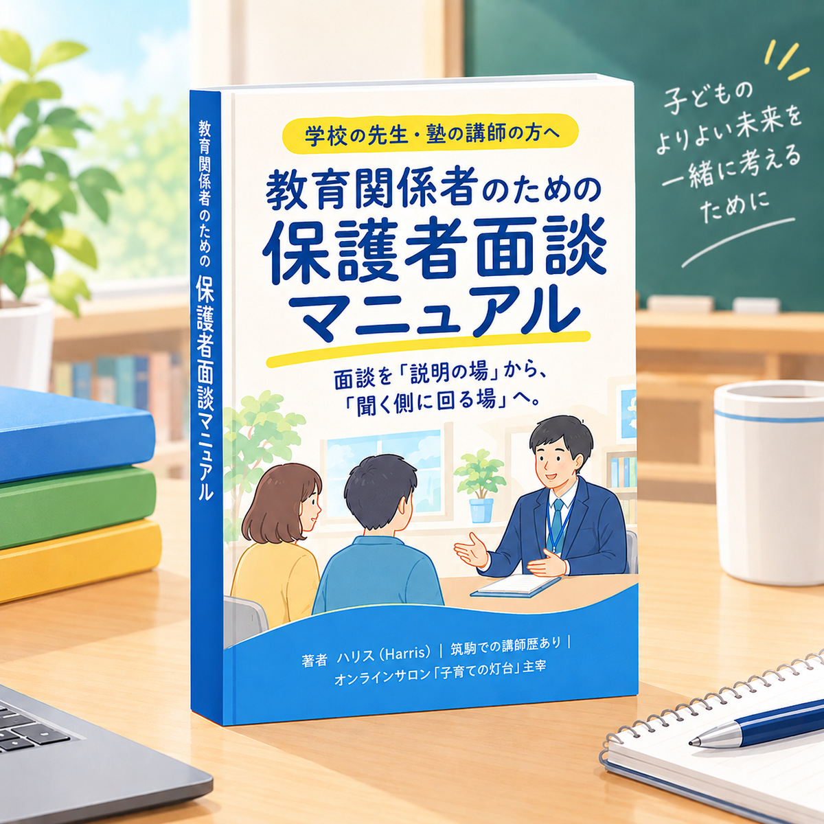 【無料】教育関係者向け面談マニュアル『子育ての灯台』｜学校・塾の先生のための保護者面談ガイド